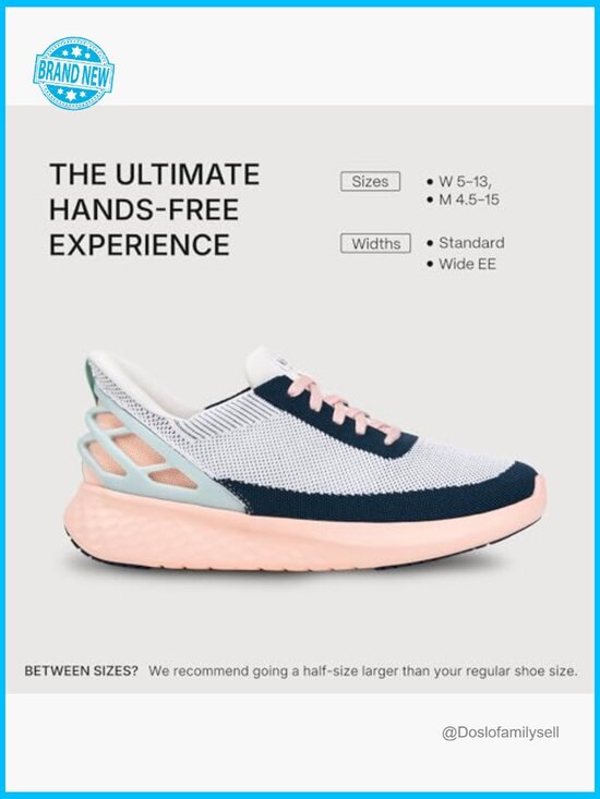 Slip On Sneakers Comfortable All Day Wear Hands Free Breathable Knit Walking main image 4